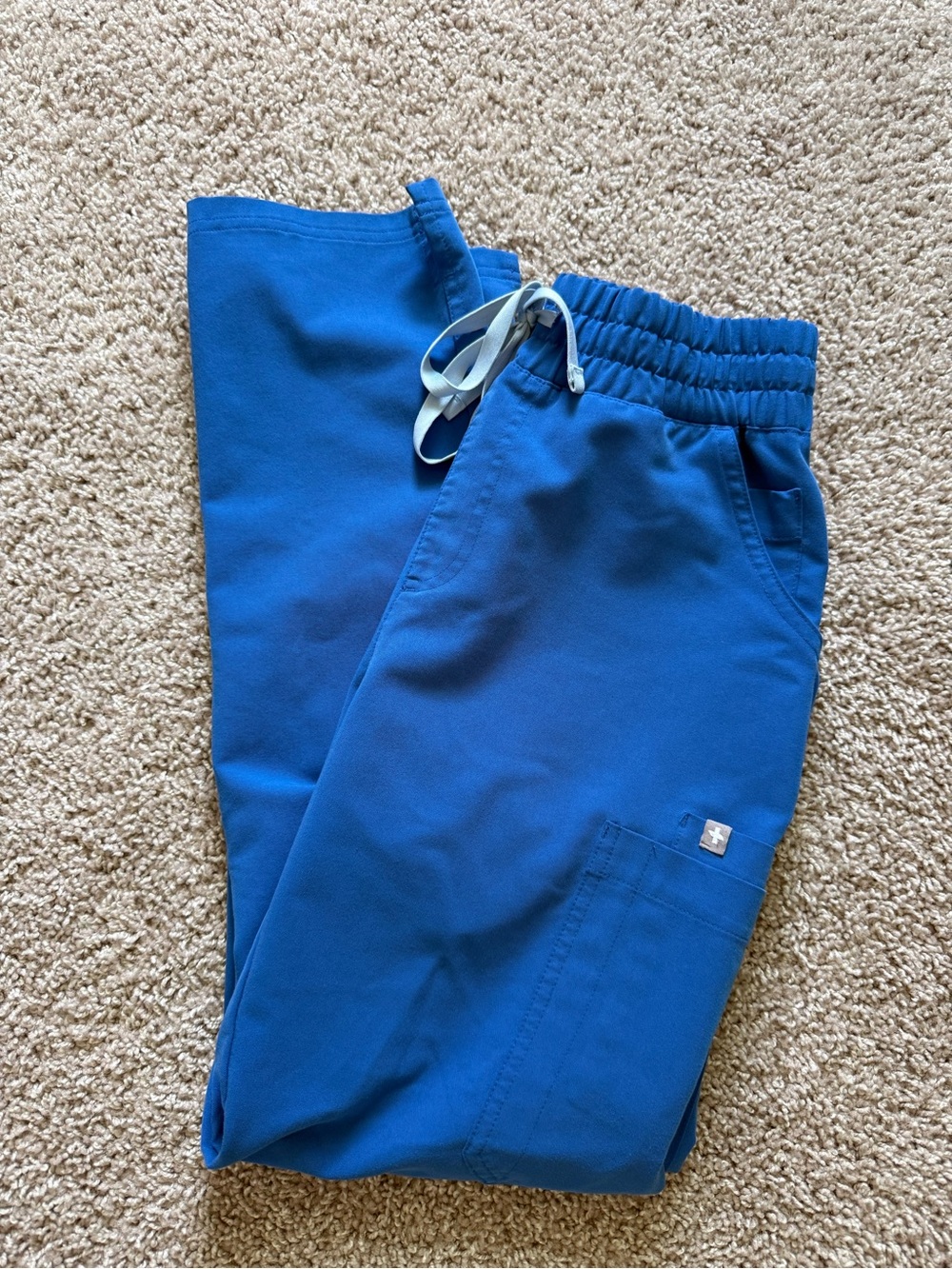 Figs / Yola high rise / XS petite / royal blue